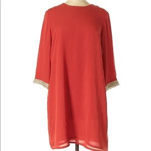 Burnt Orange MM Couture by miss me shift dress